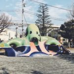 タコ滑り台がある公園、奥戸の上入公園